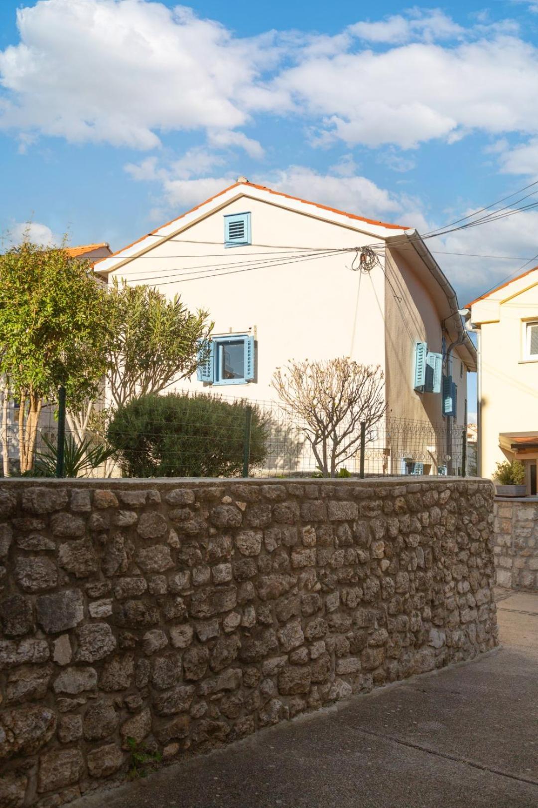 Apartment Stone House Krk Krk Town Bagian luar foto